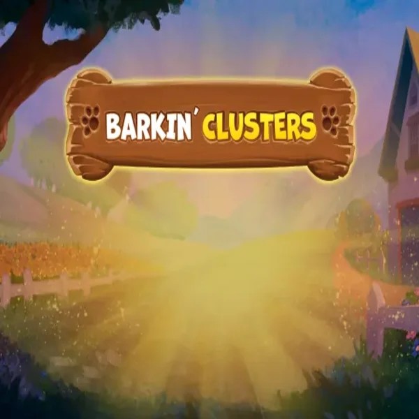 Barkin Clusters slot logo by Greentube at WildHub Casino