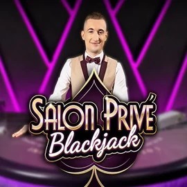 Blackjack Salon Privé slot icon by Ezugi, available at WildHub Casino