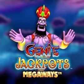 Genie Jackpots Megaways logo by Blueprint Gaming at WildHub Casino