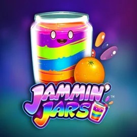 Jammin Jars slot logo by Push Gaming at WildHub Casino