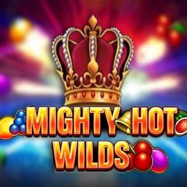 Mighty Hot Wilds slot visual from Inspired Gaming available on wild-hubcasino.com