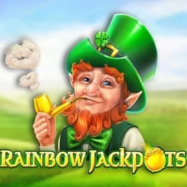 Official Jackpots logo: Rainbow Jackpots by Red Tiger Gaming at WildHub Casino