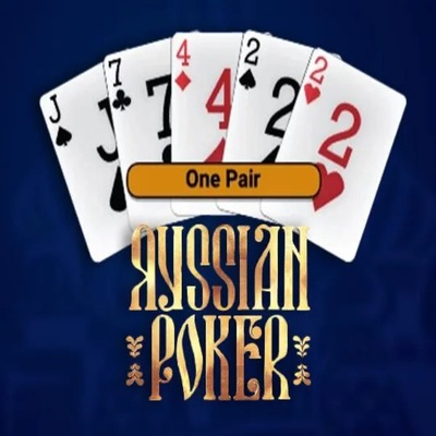Russian Poker casino game by OneTouch Games – featured logo at WildHub Casino