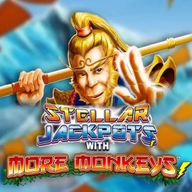 Enjoy Stellar Jackpots with More Monkeys by Lightning Box Game – logo hosted on wild-hubcasino.com