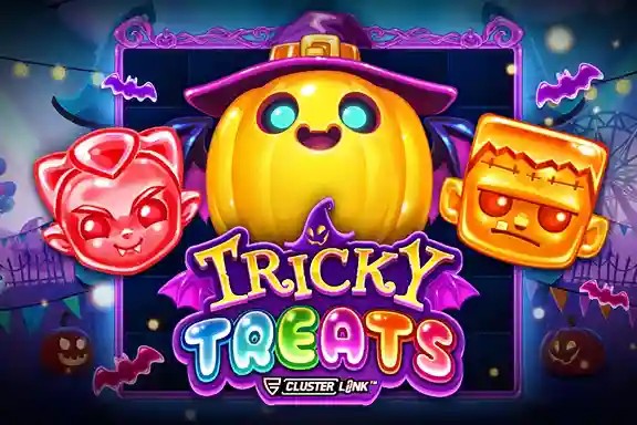 Tricky Treats casino game by Push Gaming – featured logo at WildHub Casino