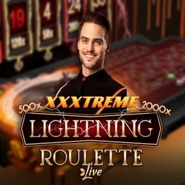 Live Casino logo of XXXtreme Lightning Roulette from Evolution at WildHub Casino